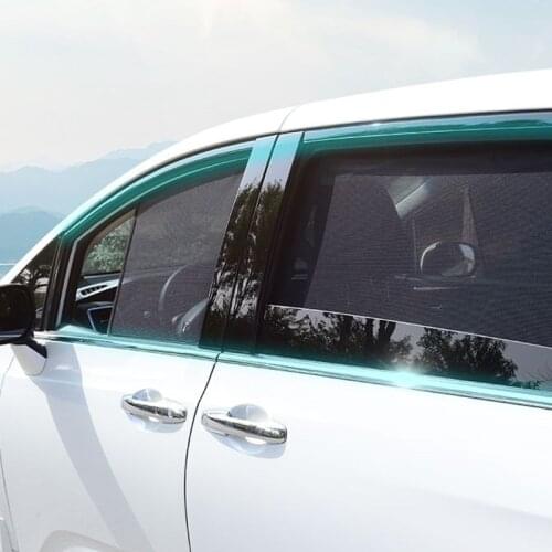 Car Window Sun Visors For Mitsubishi Eclipse Cross 2018 2019 2020 Accessories Magnetic Attraction Sunshield Sun Shade Gauze Mesh