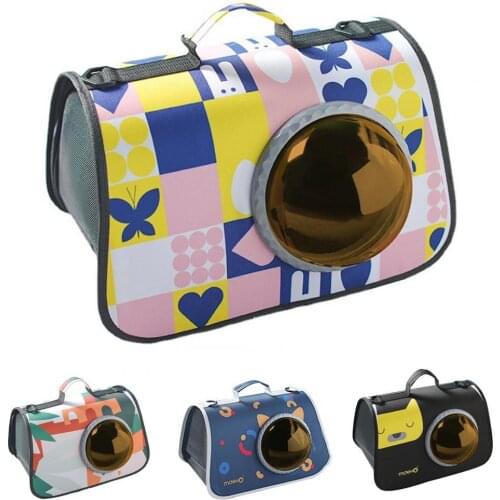 Oxford Cloth Pet Bag Cat bag Portable Cat Carrier Bag Outdoor Travel Bag Pack for Cat and Dog Pet Carrier Shoulder Bag
