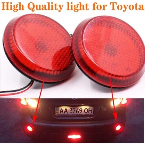 LED Rear Bumper Reflector Lights For Toyota Corolla 2008-2010 For Pathfinder Tail Stop Brake Light for Nissan/Qashqai assembly