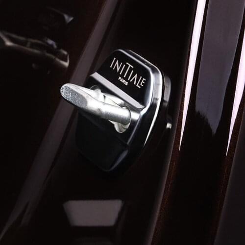 Car door lock buckle protector cover trim sticker For Renault Koleos 2017 2018 2019 accessories carstyling