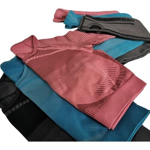 Nepoagym GEO Workout Shirts for Women Long Sleeve Yoga Tops Women Super Stretchy Crop Top Breathable Fitness Seamless Top