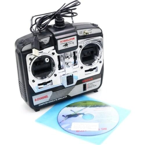 1pcs DTXMX 6CH RC Flight Simulator JTL-0904A Support Real RF7 G7 Phoenix 5.0 XTR Remote Control Helicopter Fixed-wing Drone