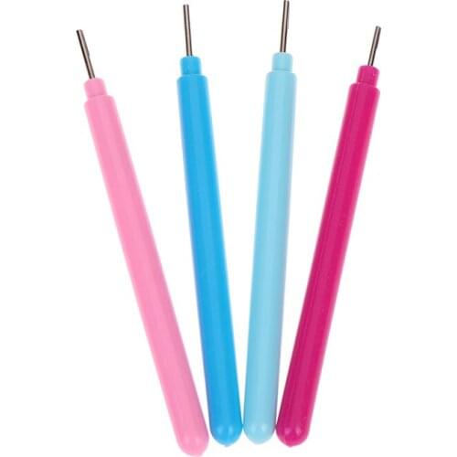 1Pc Slotted Paper Quilling Tools Muticolor Plastic DIY Paper Craft drop shipping