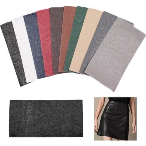1Pcs Waterproof Imitation Leather Durable Self Adhesive Washable 10cm*20cm Fabric Sticker Patches Sofa Repairing Leather Patch