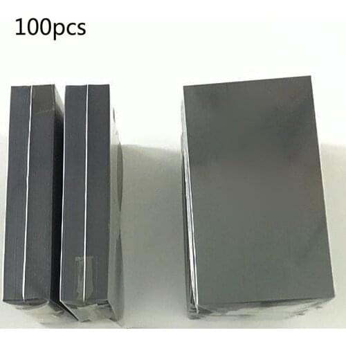 100Pcs\lot LCD Polarizer Film For Motorola Moto One Version Action Macro Zoom Polarizer Display Screen Replacement
