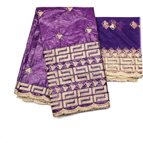 2021 Bazin Riche Tissues African Sewing Fabric Bazin Riche Brode Brocade Fabric High Quality Jacquard Gele Headtie 5+2 yard/lot