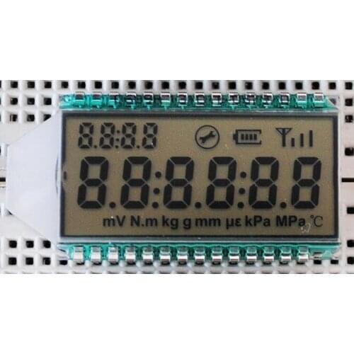 29PIN HTN/TN Positive 6-Digits Segment LCD Panel No Backlight