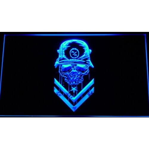 B487 Metal LED Neon Light Signs with On/Off Switch 20+ Colors 5 Sizes to choose