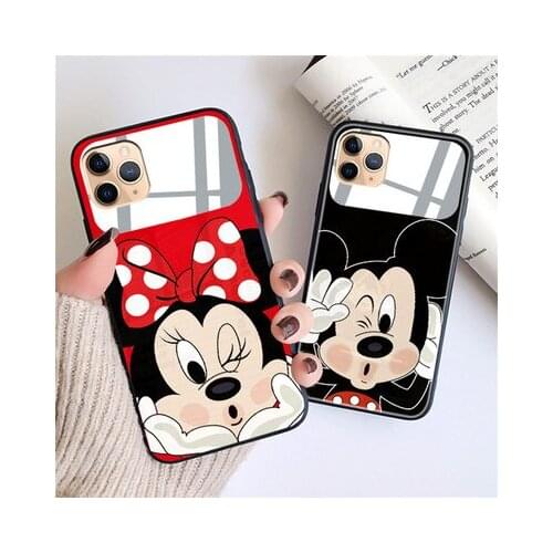 Disney Mickey Minnie 99413 Anime Figures Cartoon Product Cosplay Accessories Phone Cover Unisex Gift