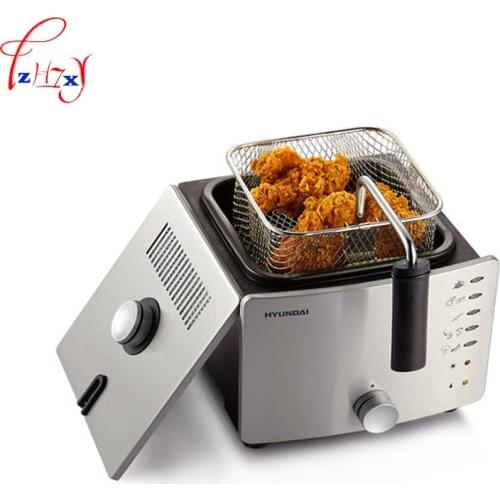 Household use multi-purpose oil - free frying machine DF-27 small constant temperature single-tank frying furnace 220V 1PC