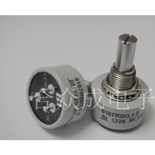 [VK] BI Potentiometer 6187R50K Potentiometer without potentiometer Conductive plastic Potentiometer angle sensor switch