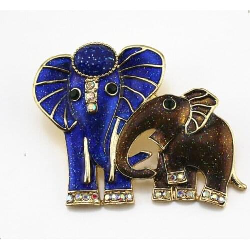 Europe United States new gradient color fashion design enamel temperament brooch coat drop glaze brooch accessories