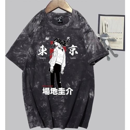 Tokyo Revengers T-shirt for Men Women Short Sleeve Anime Manga Kurapika Eye T Shirt Tee Tops