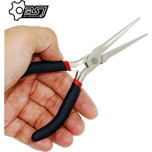 Black Handle Multi-function Long Nose Pliers For Cutting Clamping Stripping Electrician Repair Hand Tools High Quality