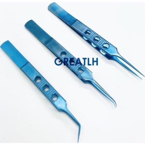 Tweezer 11cm micro Tweezer Stainless steel Titanium Forceps