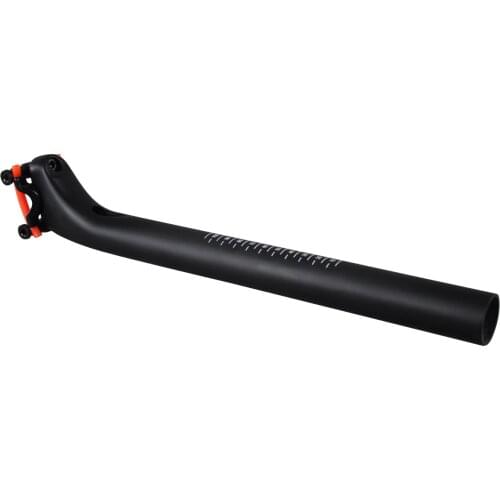 31.6/27.2mm*400mm Adjustable Carbon Seatpost Seat tube UD Matt for Road MTB Mountain Bike