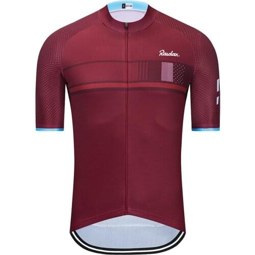 Raudax 2021 Cycling Shirts Triathlon Bicycle Clothing Breathable Mountain Cycling Clothes Jerseys Men Ropa Ciclismo Verano