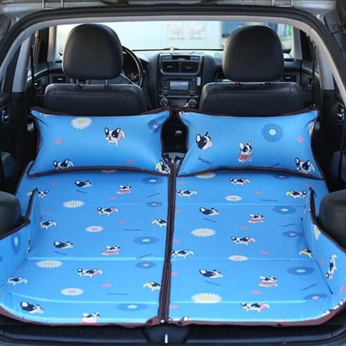 Fabric Truck-mounted non-inflatable folding mattress SUV trunk special traveling bed car rear-row universal sleeping mattress