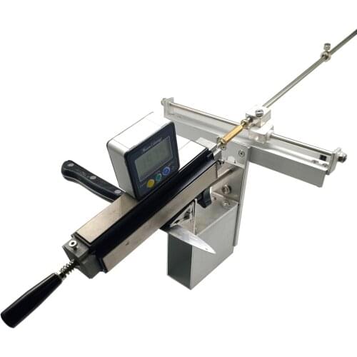 Kitchen Knife sharpener clip flip with Crossbar Grinder machine 200# 500# 1000# diamond whetstone Leather strop Sy-003