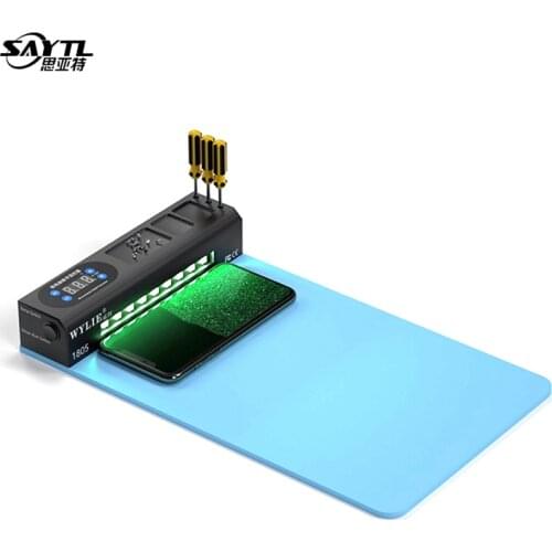 Universal LCD Opening Heating Plate with LCD Screen Repair Lamp Dust Display Lamp for iPhone ipad Samsung LCD Screen replacement