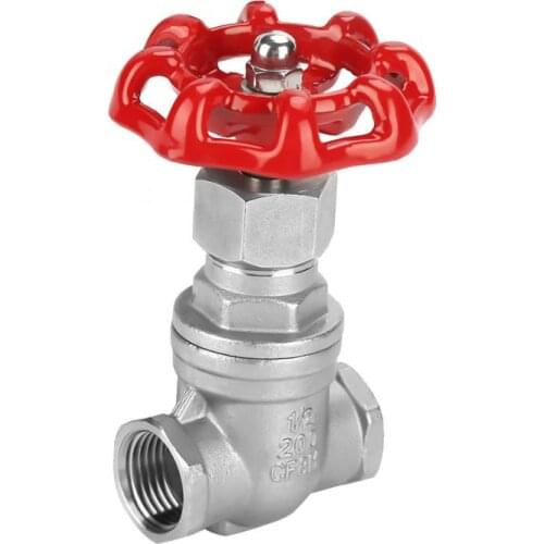 DN15 Gate Valve Stainless Steel Gate Valve BSPP G1/2 Sluice Valve for Water Oil Gas valvula solenoide