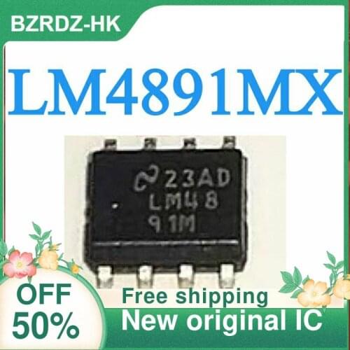 2-10PCS/lot LM4891 LM4891M LM4891MX SOP-8 New original IC
