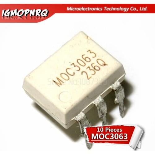 10pcs EL3063 MOC3063 DIP6 new original