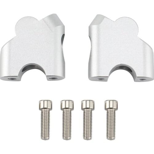 22Mm Motorcycle Handlebar Riser Drag Handle Bar Clamp Extend Adapter CNC for V-STROM DL250 DL650 DL1000 DL1050XT