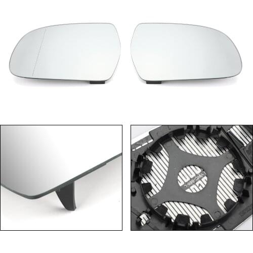 Artudatech Heated Pair 8K0857536F 8K0857535F White for Audi A3 A4 A5