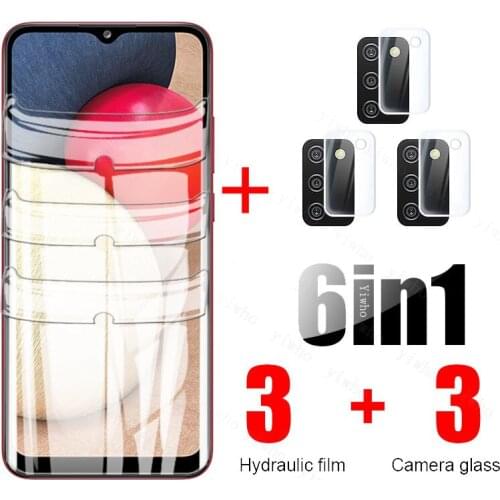 Case for samsung a02s cover camera protector for samsung galaxy a12 a02 a32 a42 a52 a72 5g HD Hydrogel Film on samsun a 32 52 72