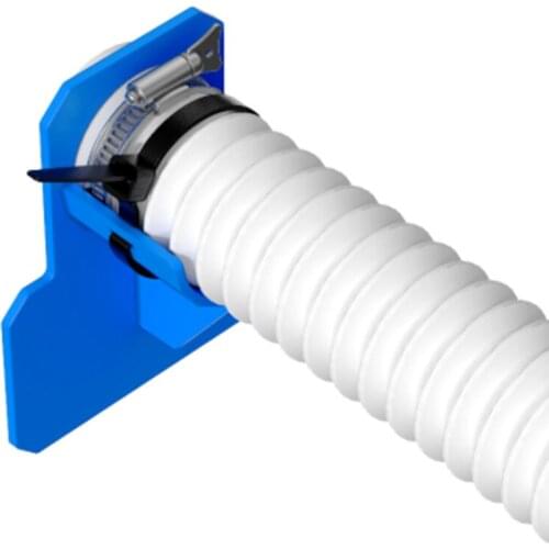 Swimming Pool Pipe Holder Mount Supports Pipes 30-38mm Fits For 32mm 38mm Hose Outlet with Cable Tie