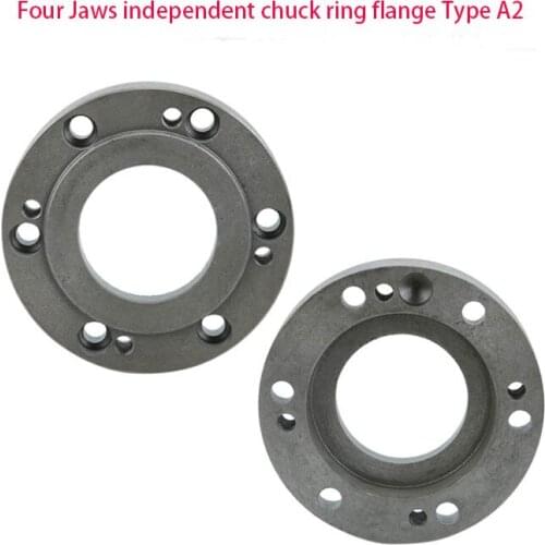 4 Jaws Type A Ring Flange Of Four Jaws Chuck For CNC Machine K72 200-A25 200-A26 250-A26 Flange Transition Plate