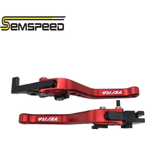 Motorcycle CNC Short Levers For Yamaha YZF R1 2004-2008 R6 2005-2016 2015 R6S CANADA VERSION 2006 R6S EUROPE VERSION 2006-2007