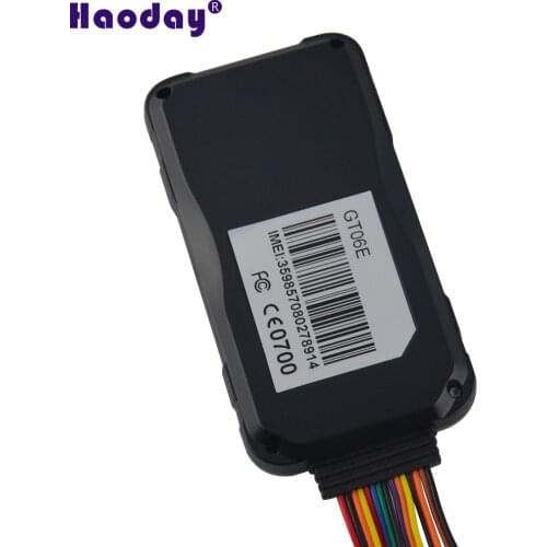 Original Concox 3G GPS tracker GT06E 3G GSM GPRS SMS with MIC Voice Monitoring and SOS Alarm Multi-function Tracker Locator