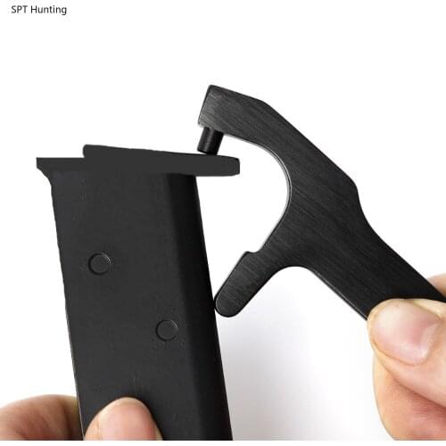 Magazine Base Floor Plate Removal Grip For Glock 17 19 20 21 25 26 43 Pistol Gun 9mm Mag Baseplate Disassembly Tool Accessories