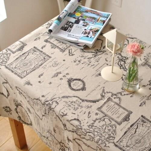 SUJASANMY Linen Tablecloths On The Table