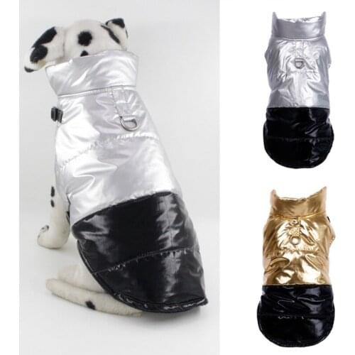Warm Pet Clothing Autumn Winter Waterproof Pet Padded Coat for Chihuahua Yorkshire Pet Puppy Down Jacket French Bulldog Outfits