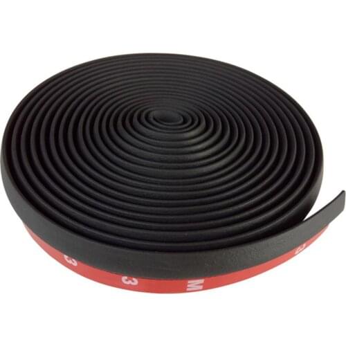 4 Meters P Type Car Door Seal Strip Noise Insulation Anti-Dust Soundproofing Car Rubber Seal Strip Good Wear Resistance