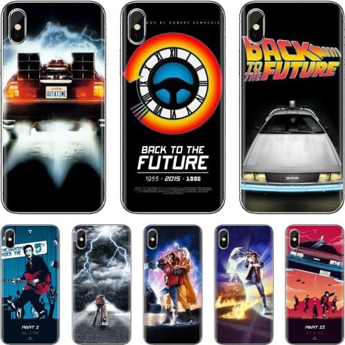 For Samsung Galaxy A10 A40 A50 A70 A3 A5 A7 A9 A8 A6 Plus 2018 2015 2016 2017 Vintage Silicone Phone Case Hot Back to the Future