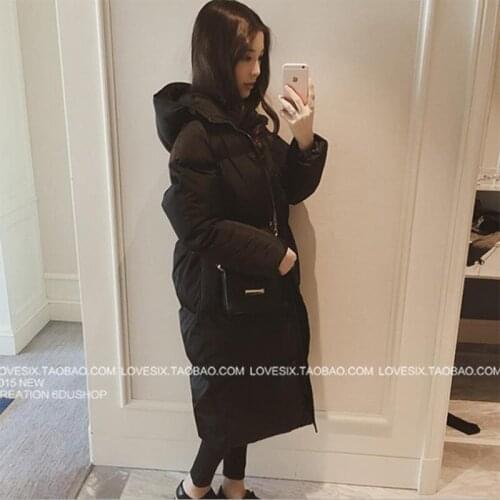 2019 winter new style winter jacket black and grey cotton clothes woman nice-looking warm surcoat fashion pure color padded