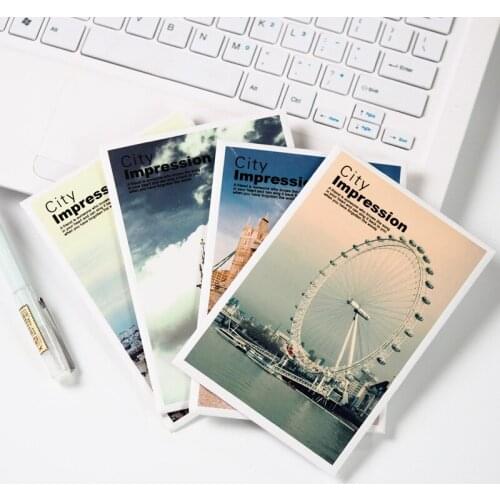 1pcs creative retro fresh art Bookmark hand-painted most want to travel around the world (Bookmark)