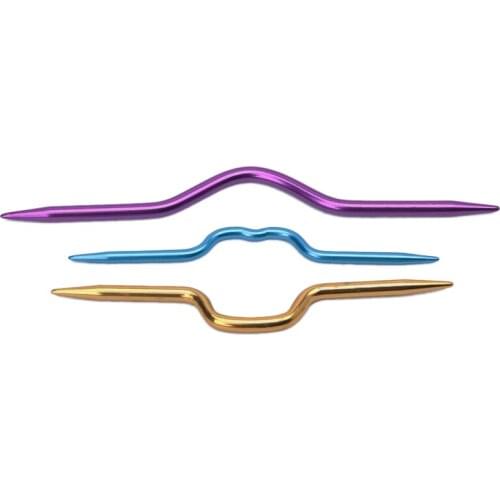 2020 New 3Pcs Knitting Needles Pins Crochet Hooks Sewing Stitch Knit Tools Aluminum DIY