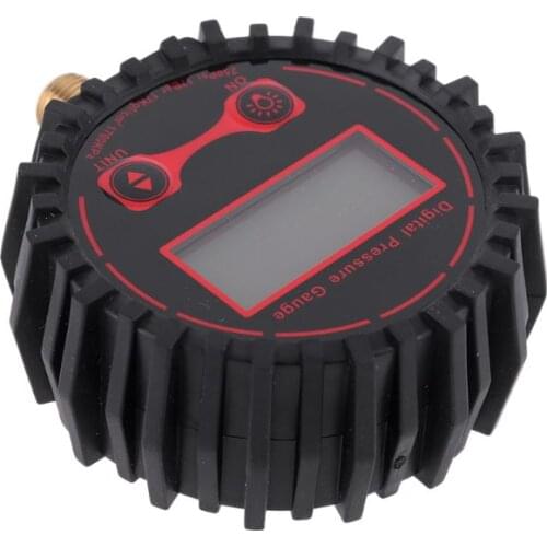 250PSI Digital Tire Pressure Gauge Car Pressure Tester M11*1 Thread with Light