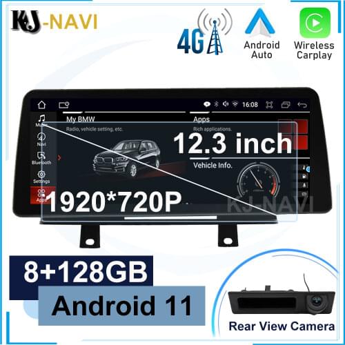 Android 10 Auto Radio For BMW F30 F20 F31 F34 F21 F32 F33 F36 Original NBT System Car Multimedia Video Navigation