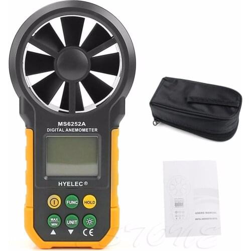 Digital Air Speed Anemometer / Air Volume / Air Flow Test Meter High Quality