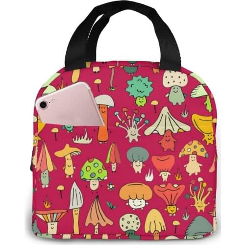 NOISYDESIGNS New Arrivals 3D Printing Among Us Kids Lunch Bag for Children Lunch Box Student Food Pouch Girls Tote Bag Custom