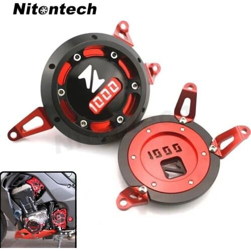 For Kawasaki Z1000 Z1000SX 2011 - 2017 2018 2019 CNC Aluminum Motorcycle Engine Guard Side Stator Case Guard Protector Green Red