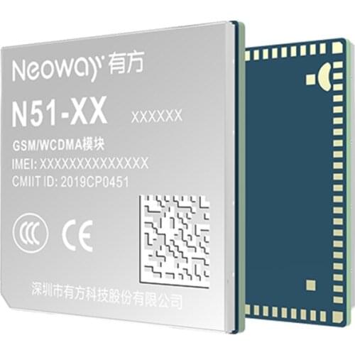 Neoway N51 N51-WW 3G cellular module GSM WCDMA UMTS B1/B2/B5/B8 GSM/GPRS 850/900/1800/1900 Mhz UNISOC platform eSIM optional