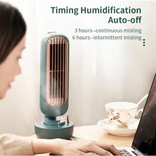 2020 NEW Hot Summer Fan 2 In 1 Portable Handhold Water Mist Fan Functions Fan Water Cooling Spray Fan Humidification Fan