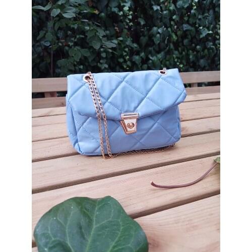 Very stylish and useful womens shoulder bag with quilted pattern